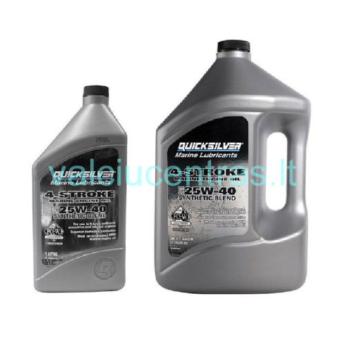 Alyva Mercury VERADO SAE 25W-40  4T varikliams 1; 4ltr. Alyva Mercury VERADO SAE 25W-40  4T varikliams 1; 4ltr.